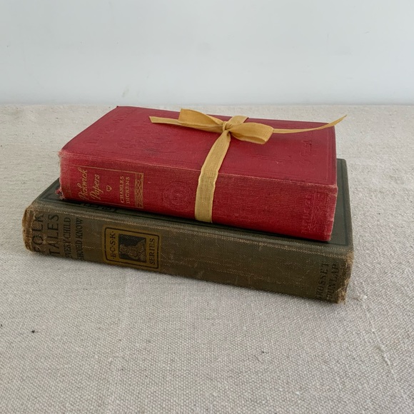 Vintage Charles Dickens Book